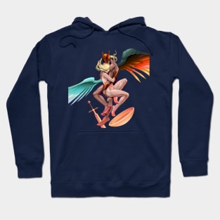 embrace warrior angles Hoodie